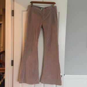 Free People We The Free Corduroy Flare Pants Size 30, Demi Pink
